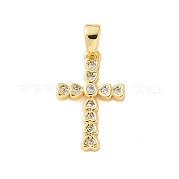 Латунные микро проложить кубического циркония подвески KK-U056-50G