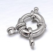 Латунная застежка пружинного кольца KK-L082E-01P