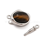 Застежки латунные коробки KK-C075-13P-01