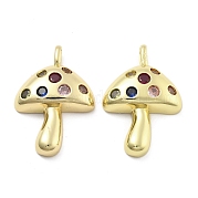 Латунные микро проложить кубического циркония подвески KK-U060-24G