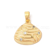 Латунные микро проложить кубического циркония подвески KK-R100-12G-03