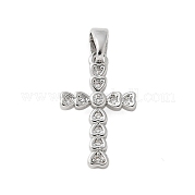 Латунные микро проложить кубического циркония подвески KK-U056-50P