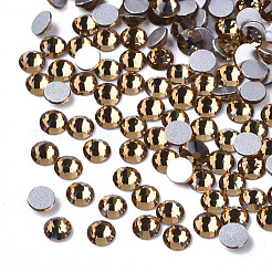 Cabochons de strass dos plat en verre&nbsp;RGLA-S002-20SS-31
