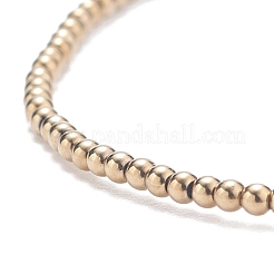 Stretch-Armband mit runden Glasperlen für Frauen&nbsp;BJEW-JB07911-02
