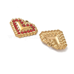 Pendentifs en strass en acier inoxydable 304&nbsp;RB-CBA7A56-01B-G