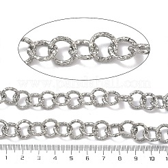 Strukturierte Ringgliederketten aus Edelstahl 304&nbsp;CHS-B040-02P-02