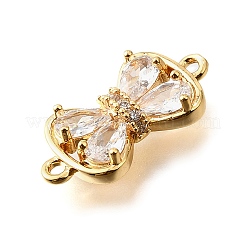 Латунные прозрачные подвески из кубического циркония&nbsp;KK-U065-04B-G