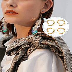 500 шт. Открытые соединительные кольца из нержавеющей стали 304&nbsp;STAS-LP0004-96