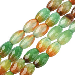 1 нить бусины из натурального агата&nbsp;G-YW0002-38