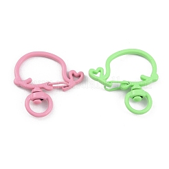 Поворотные застежки-лобстеры из окрашенного распылением сплава PALLOY-K004-02