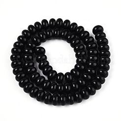 Непрозрачные с напылением стеклянные бусины&nbsp;LS-GLAA-ZX008-8mm-18F