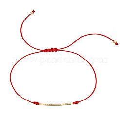 Braccialetti di perline intrecciate con perline di vetro fatte a mano&nbsp;LE4581-1