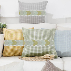 Полиэфирная жаккардовая лента в виде листьев для аксессуаров одежды OCOR-WH0097-23A