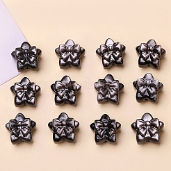 Бусины из натурального серебряного обсидиана PW-WGCCD10-01