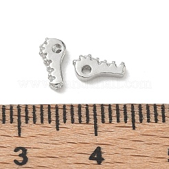 Ciondoli in ottone zirconi chiari micro pavé&nbsp;CU-CBA9FFD-01P-A