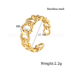 Bague ouverte en acier inoxydable 304&nbsp;EK4200-1