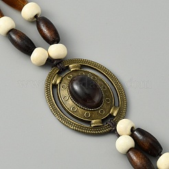 Ceinture de chapeau de cowboy du sud-ouest en simili cuir&nbsp;FIND-WH0033-38
