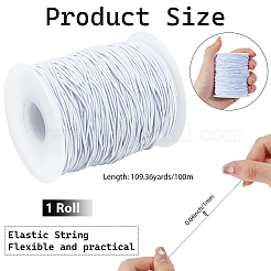 Cordons élastiques ronds en polyester de 100 m&nbsp;OCOR-CY0003-40A-01