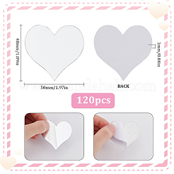 120 шт. акриловые зеркальные настенные наклейки&nbsp;AJEW-SP0001-07