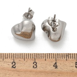 Серьги-гвоздики из нержавеющей стали 304 для женщин&nbsp;EJEW-A130-04P