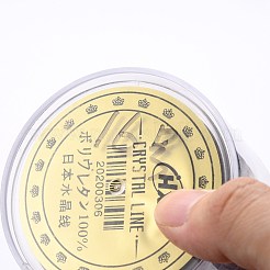 Fil extensible élastique en cristal japonais plat&nbsp;EW-Z001-A11