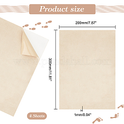 Самоклеящиеся заплатки для одежды из искусственной замши&nbsp;PATC-WH0005-37B