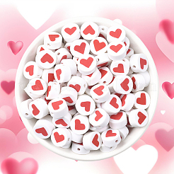 300шт бусины из полимерной глины ручной работы&nbsp;CLAY-PA0001-21