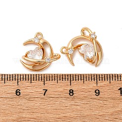 Латунные микро проложить кубического циркония подвески&nbsp;KK-Z112-21G