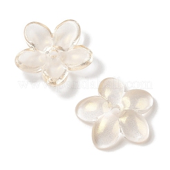 Perlas de vidrio con pintura en aerosol transparente&nbsp;GLAA-Z011-07D