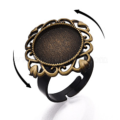 Основание из сплава с ромбовидной оправой и железом с вращающимся подносом&nbsp;MAK-T012-02AB