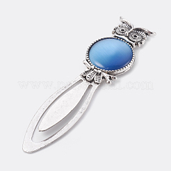 Тибетском стиле сплава закладки&nbsp;AJEW-JK00145-M