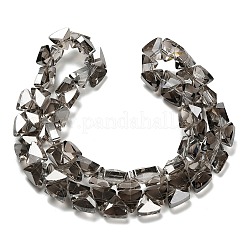 Стеклянные бусины с гальваническим покрытием &nbsp;EGLA-P066-02A-PL04