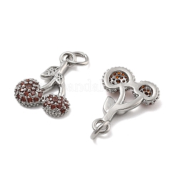 Латунные микро проложить кубического циркония подвески&nbsp;KK-U060-25P