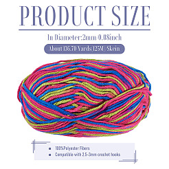 Polyesterfasern Strickgarn&nbsp;DIY-TADJ0002-005H