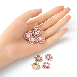 Подвески сплава Rhinestone&nbsp;ALRI-YW0001-01C