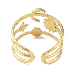 Кольца-манжеты из нержавеющей стали 304 с ионным покрытием (IP)&nbsp;RJEW-L107-037G-02