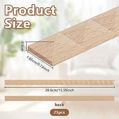 25 moldura de techo de madera&nbsp;AJEW-OC0016-05D