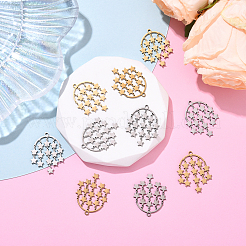 5 шт. подвески из нержавеющей стали 304&nbsp;STAS-YW0003-15P