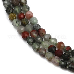 Природные африканские гелиотроп бисер пряди&nbsp;G-S388-A02-4mm