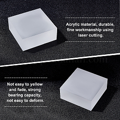 Матовые акриловые основы&nbsp;AJEW-WH0176-92C