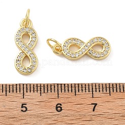 Латунные микро проложить кубического циркония подвески&nbsp;KK-C092-10G