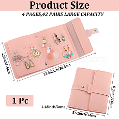 1 bolsa para guardar pendientes de piel sintética.&nbsp;ABAG-CN0001-41A