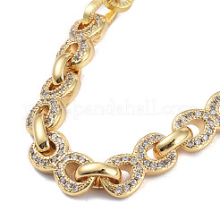 Set di braccialetti e collane con zirconi infiniti&nbsp;SJEW-M098-02G