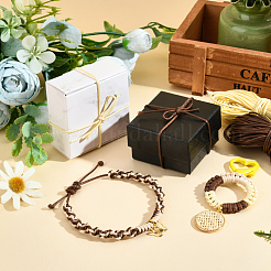 8 пакетик 8-х цветного корейского вощеного полиэфирного шнура&nbsp;YC-PH0002-34