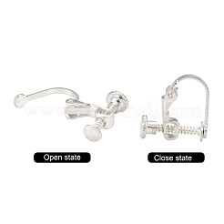 Vite d'ottone sui risultati degli orecchini a clip&nbsp;X-KK-L164-02