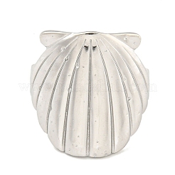 Кольца-манжеты в форме ракушки из нержавеющей стали 304 для женщин&nbsp;RJEW-P114-02P