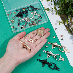 6 комплект 6-х цветных литейных застежек для швейных принадлежностей для пальто и пуховиков&nbsp;FIND-BC0014-21B