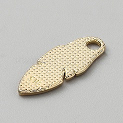 Pendentifs d'émail en alliage&nbsp;ENAM-WH0061-61C