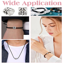 130 шт. европейские бусины из сплава в тибетском стиле&nbsp;MPDL-LP0001-01