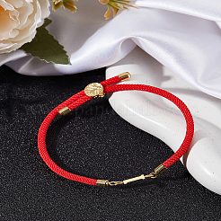 1 bracelet coulissant réglable en nylon pour femme&nbsp;BJEW-LP0001-32I-02